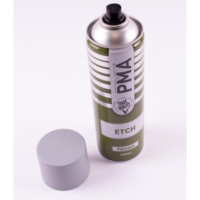 6x Autotek Professional Acid Etch Primer Aerosol 500ml For Galvanised Aluminium Autotek - Town Tools 