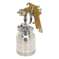 Sealey Spray Gun Suction Feed Siegen Brand 1.7mm Set-Up S775