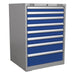 Sealey Cabinet Industrial 8 Drawer API7238 Sealey - Town Tools 