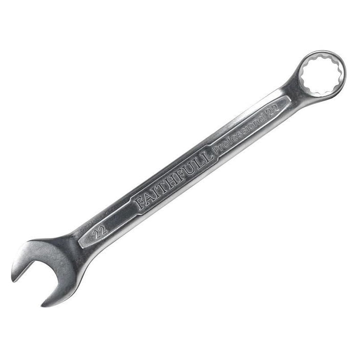 Faithfull Combination Spanner CV Satin Finish 23mm Faithfull - Town Tools