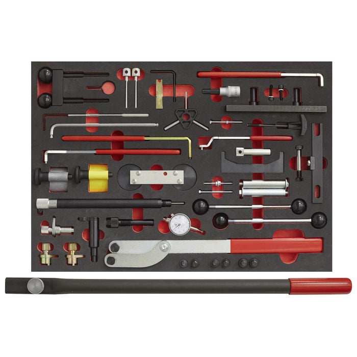 Sealey Diesel & Petrol Master Timing Tool Kit 59pc VAG Belt/Chain Drive Sealey - Town Tools 