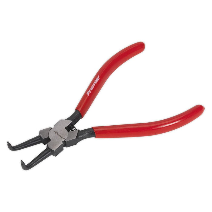 Sealey Circlip Pliers Internal Bent Nose 180mm AK84543 Sealey - Town Tools 