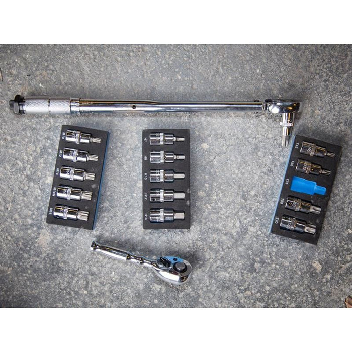 Bluespot Tools 2005 Torque Wrench 1/2in Drive 40-210Nm BlueSpot Tools - Town Tools