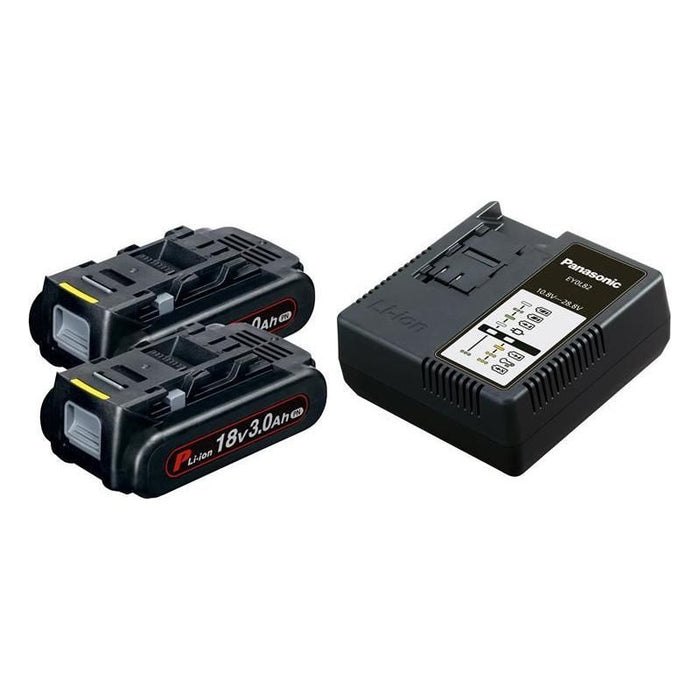 Panasonic EY76A1PN Smart Brushless Impact Driver 18V 2 x 3.0Ah Li-ion Panasonic - Town Tools