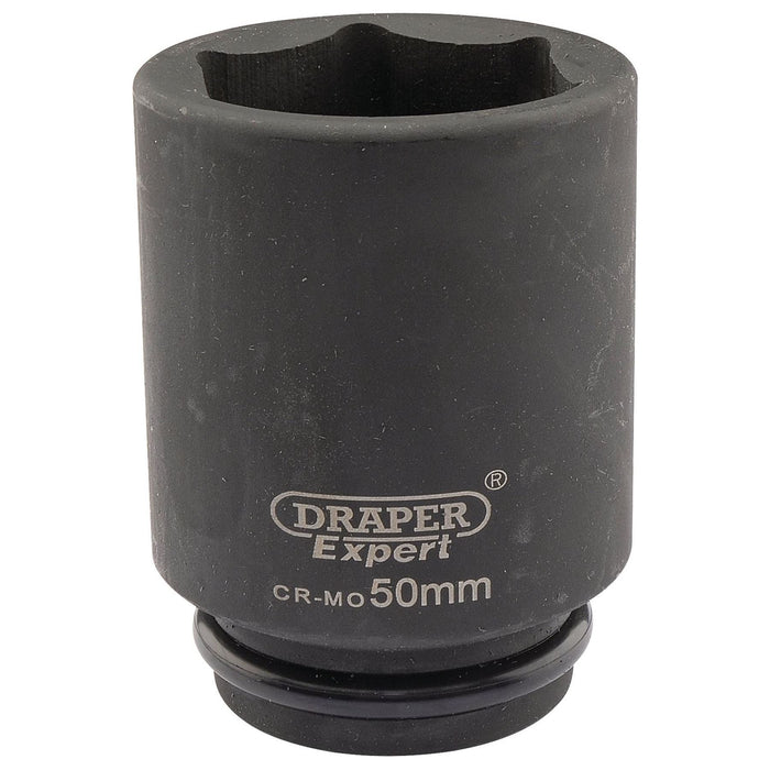 Draper Expert HI-TORQ 6 Point Deep Impact Socket, 3/4" Sq. Dr., 50mm Draper - Town Tools 