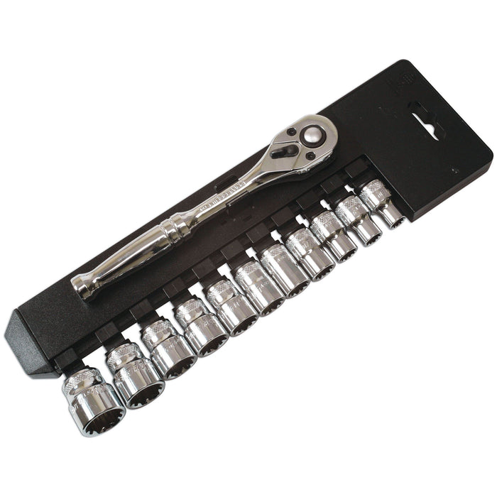 Laser Alldrive Socket Set 3/8"D 12pc 4111