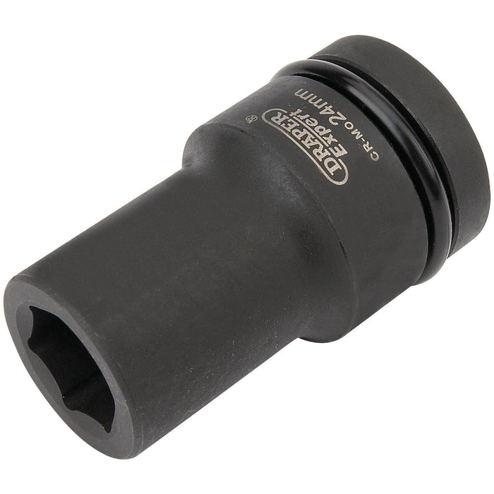 Draper Expert HI-TORQ 6 Point Deep Impact Socket, 1" Sq. Dr., 24mm Draper - Town Tools 