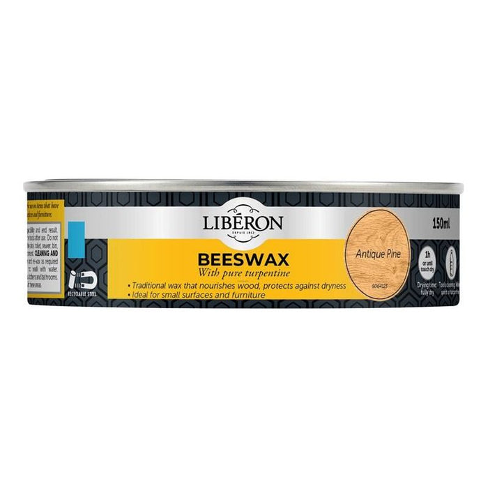 Liberon Beeswax Paste Antique Pine 150ml Liberon - Town Tools