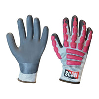 Scan Anti-Impact Latex Cut 5 Gloves - XL (Size 10)