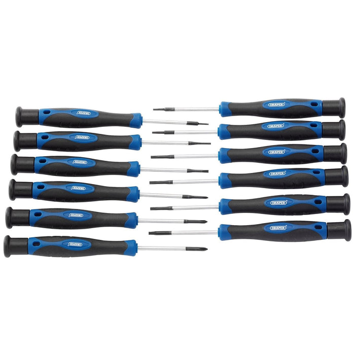 Draper Precision Screwdriver Set (12 Piece) 28118 Draper - Town Tools 