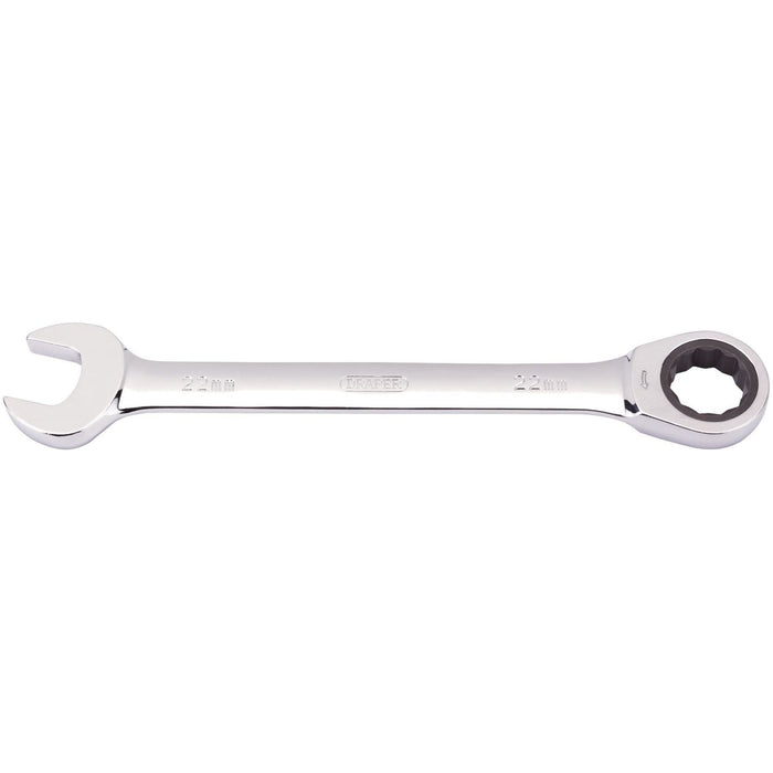 Draper Metric Ratcheting Combination Spanner, 22mm 31022 Draper - Town Tools 