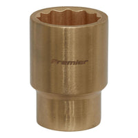 Sealey Socket 22mm 1/2"Sq Drive Non-Sparking WallDrive NS055