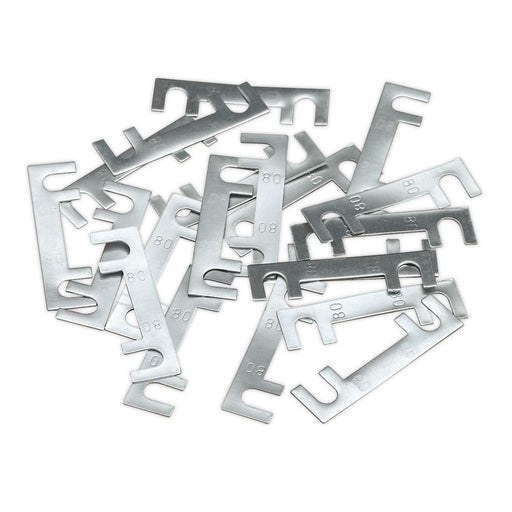 Sealey 80A Fuse 40 x 11mm - Pack of 20 120/802260 Sealey - Town Tools 