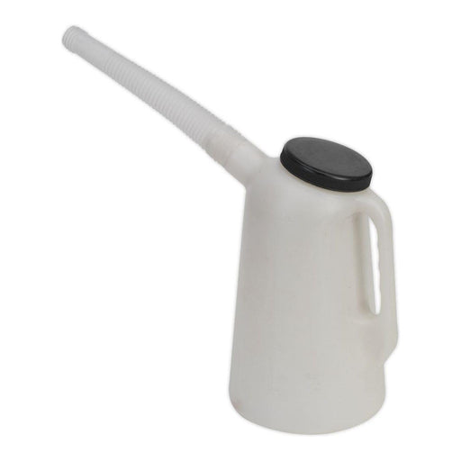 Sealey Oil Container with Lid & Flexible Spout 2L JDL2 Sealey - Town Tools 