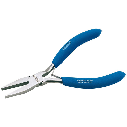 Draper Carbon Steel Flat Nose Pliers, 125mm 60741 Draper - Town Tools 