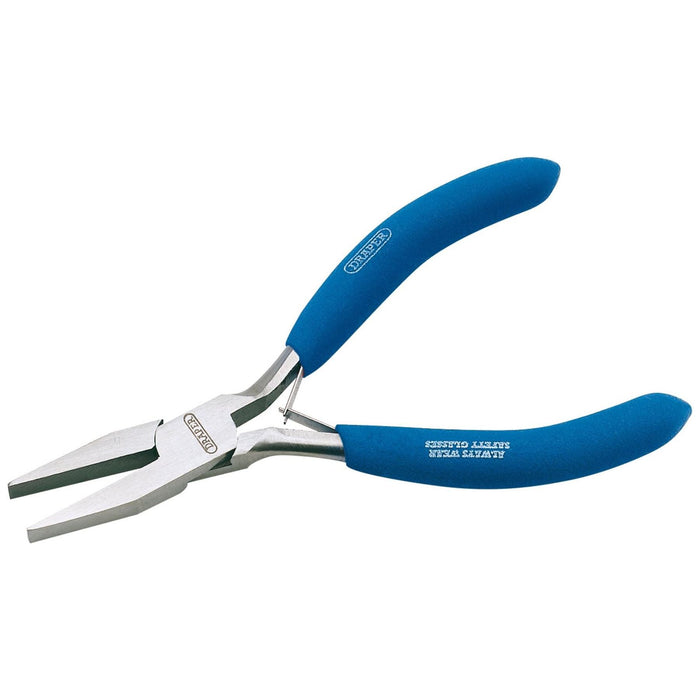 Draper Carbon Steel Flat Nose Pliers, 125mm 60741 Draper - Town Tools 