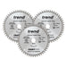 Trend CraftPro Plunge Saw Blade 165 x 20mm x 48T (Pack 3) Trend - Town Tools