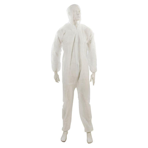 Silverline Disposable Overall L 128cm (50") Silverline - Town Tools 