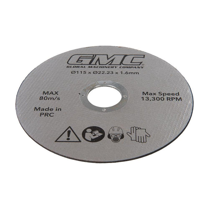 GMC Resin Cutting Disc GTS1500 Resin Cutting Disc GTS1500 115 x 22.23mm GMC - Town Tools 