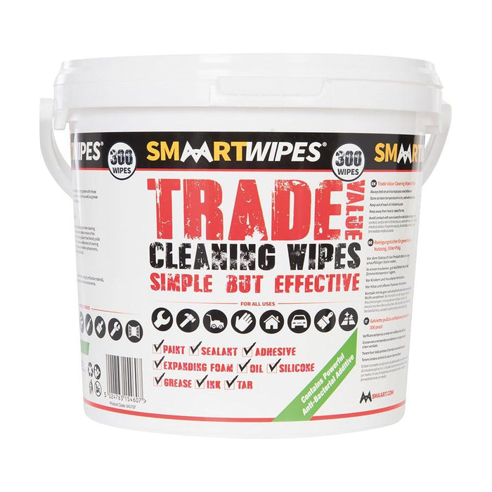 Smaart Trade Value Cleaning Wipes 300pk 300pk Smaart - Town Tools 