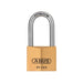Abus Mechanical 85/40mm Brass Padlock 40mm Long Shackle ABUS Mechanical - Town Tools