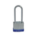Faithfull Laminated Steel Padlock 40mm Long Shackle 3 Keys Faithfull - Town Tools