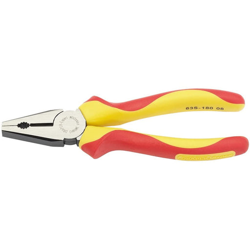 Draper VDE Slimline Combination Pliers, 180mm 49145 Draper - Town Tools 