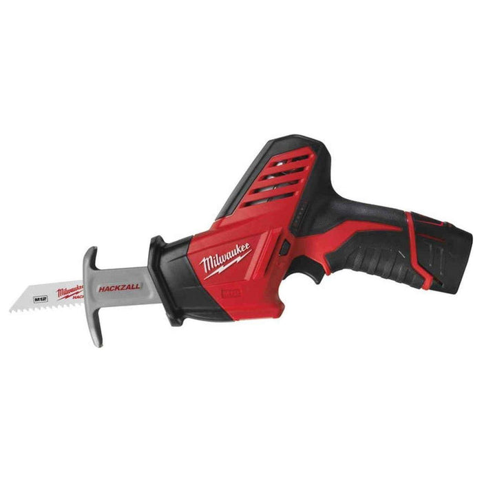 Milwaukee C12HZ-202C M12 Compact Hackzall with 2 x 2.0Ah Li-ion Batteries Milwaukee - Town Tools 