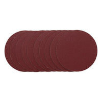 Draper Sanding Discs, 125mm, Hook & Loop, 120G (Pack of 10) 02695
