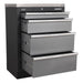 Sealey Modular 4 Drawer Cabinet 680mm APMS51 Sealey - Town Tools 