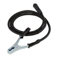 Draper MMA Welding Earth Lead and Clamp with 10/25 Dinse-type Plug, 1.8m, 200A