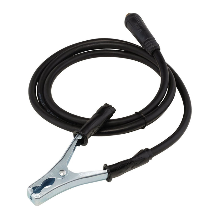 Draper MMA Welding Earth Lead and Clamp with 10/25 Dinse-type Plug, 1.8m, 200A Draper - Town Tools 