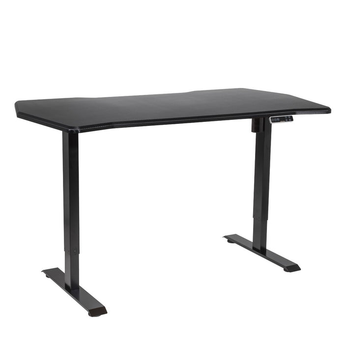 Dellonda Carbon Electric Height Adjustable Standing Desk 1400 x 700mm