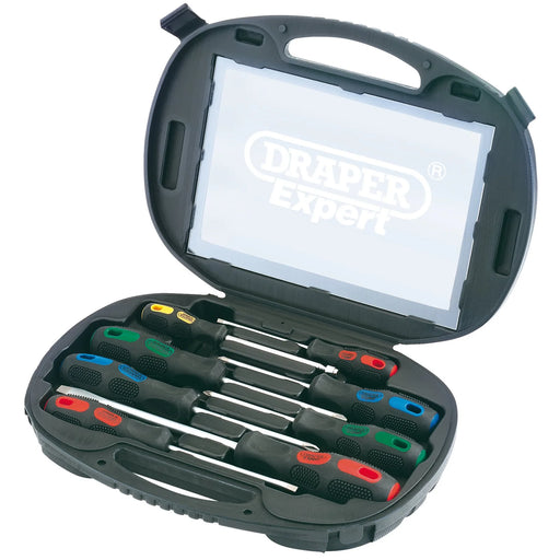 Draper Expert Screwdriver Set in Case (8 Piece) - 970/8 - image 1