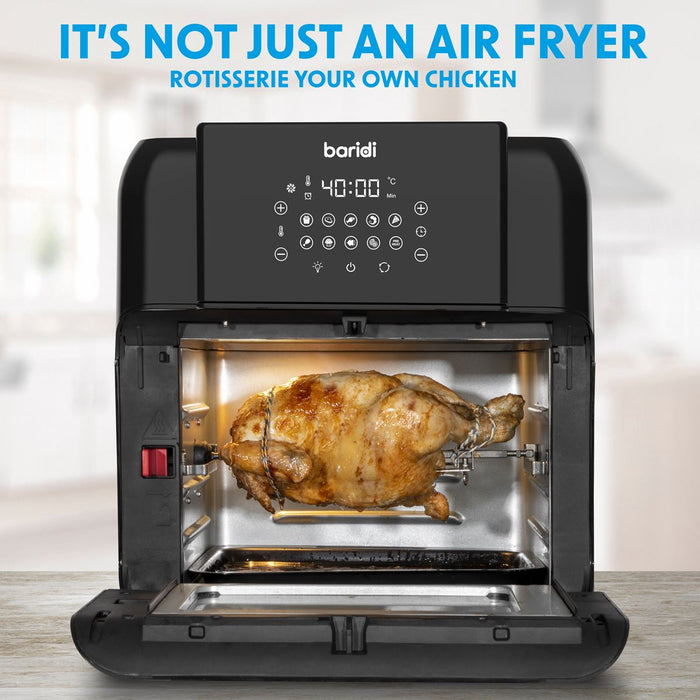 Baridi Air Fryer & Rotisserie Oven 12L Capacity DH170