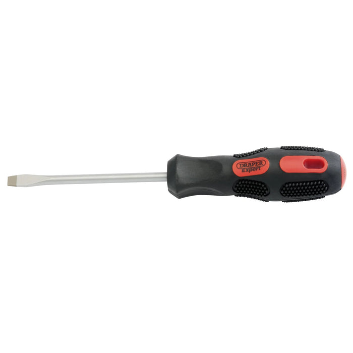 Draper Expert Plain Slot Flared Tip Screwdriver, 6 x (Sold Loose) 38-100mm