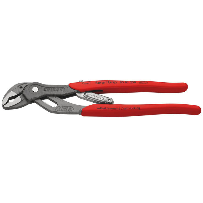 KNIPEX SmartGrip® 85 01 250 Automatic Water Pump Pliers, 250mm - 85 01 250 SB
