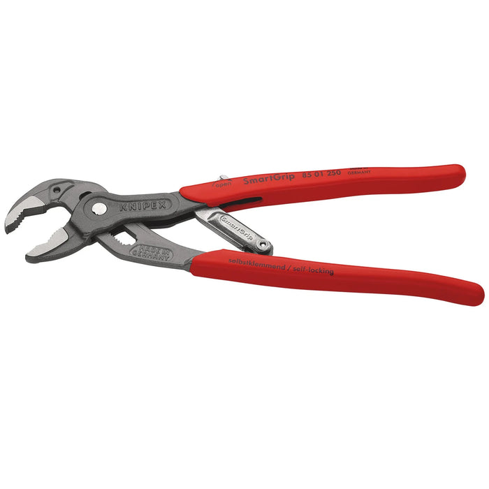 KNIPEX SmartGrip® 85 01 250 Automatic Water Pump Pliers, 250mm - 85 01 250 SB