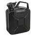 Sealey Jerry Can 5L - Black JC5MB Sealey - Town Tools 