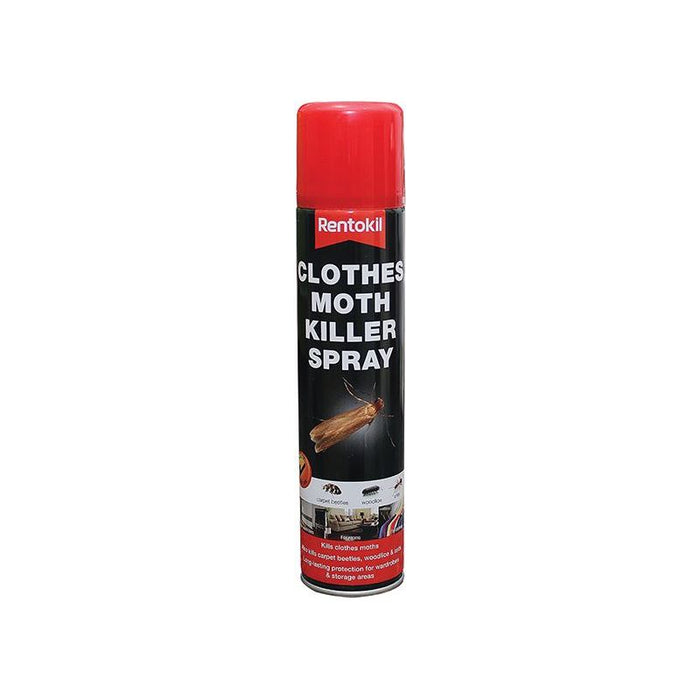 Rentokil Clothes Moth Killer Spray 300ml Rentokil - Town Tools