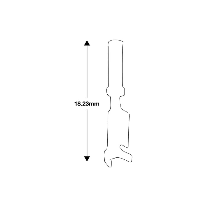 Connect Non-Insulated Female Terminals 50pc 37496 Tool Connection - Town Tools 