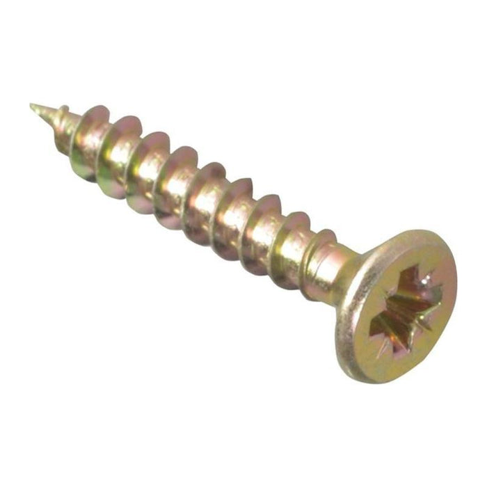 Forgefix Multi-Purpose Pozi Compatible Screw CSK ST ZYP 4.0 x 25mm Box 200 ForgeFix - Town Tools