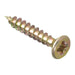 Forgefix Multi-Purpose Pozi Compatible Screw CSK ST ZYP 4.0 x 25mm Box 200 ForgeFix - Town Tools