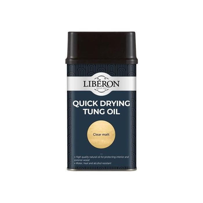 Liberon Tung Oil Quick Dry 500ml Liberon - Town Tools