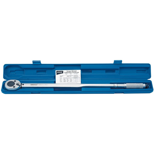 Draper Ratchet Torque Wrench, 3/4" Sq. Dr., 65 - 450Nm/48 - 332lb - ft 34964 Draper - Town Tools 