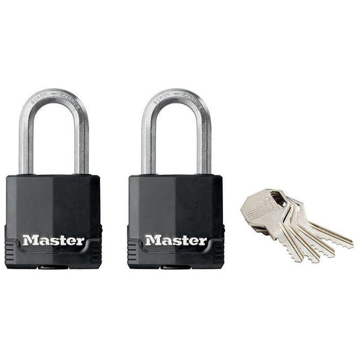 Master Lock Excell™ Weather Tough 45mm Padlock 4-Pin - Keyed Alike x 2 Master Lock - Town Tools