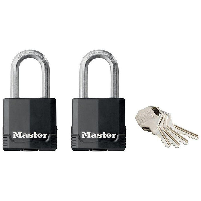 Master Lock Excell™ Weather Tough 45mm Padlock 4-Pin - Keyed Alike x 2 Master Lock - Town Tools