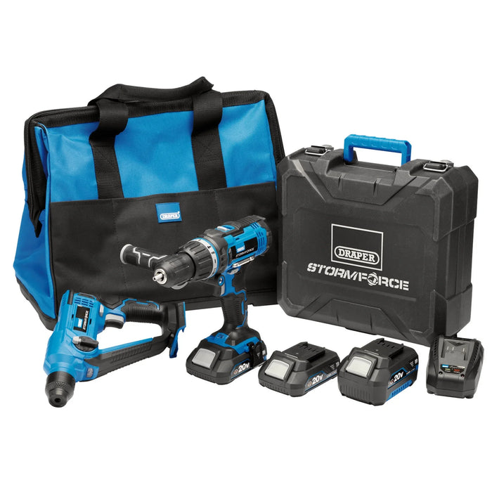 Draper Storm Force® 20V Cordless Kit (7 Piece) - PTK20VTWPK