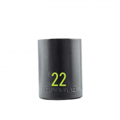 Carlyle Tools 1/2Dr 22mm 6 Point Impact Socket - image 1