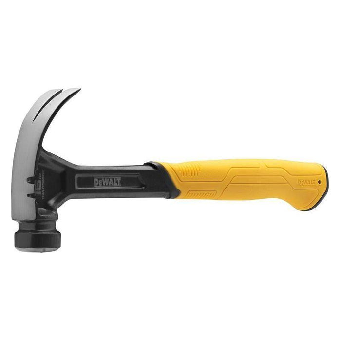 Dewalt Curve Claw Smooth Face Hammer 454g (16oz) Dewalt - Town Tools